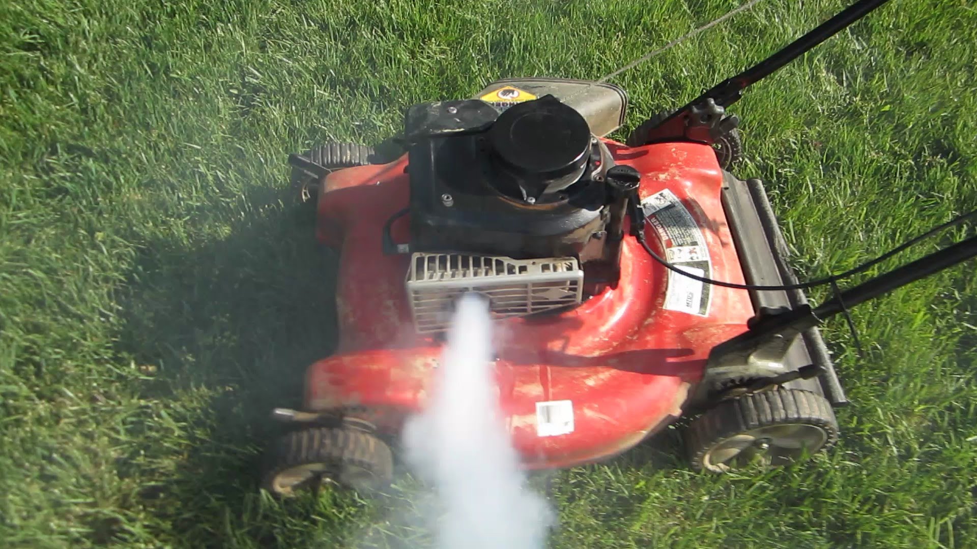White Or Blue Smoke Coming From Your Small Engine - MVS Ottawa Riding Lawn Mower Smokes When Blades Engaged